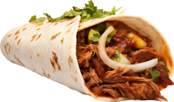 Machaca png with AI generated.