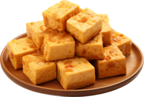 Stinky tofu png with AI generated.