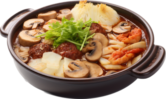 Nabe png with AI generated.