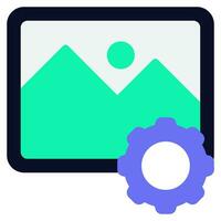 Image Optimization Icon vector