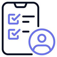 User Testing Icon vector