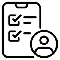 User Testing Icon vector