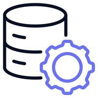 Database Management Icon vector