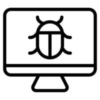 Code Debugging Icon vector