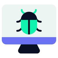Code Debugging Icon vector