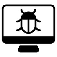 Code Debugging Icon vector