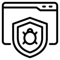 Malware Defense Icon illustration vector