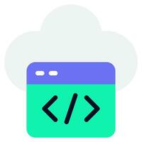 Cloud Deployment Icon vector