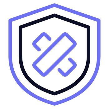 Security Patch Icon illustration vector
