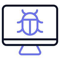 Code Debugging Icon vector