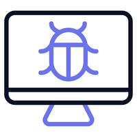 Code Debugging Icon vector