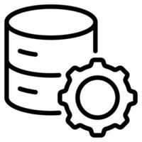 Database Management Icon vector