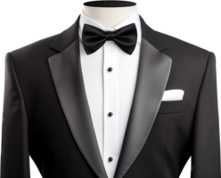 Tuxedo png with AI generated.