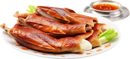 Peking duck png with AI generated.