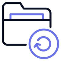 Cloud Backup Icon vector