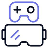 VR Gaming Icon vector
