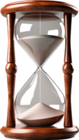 Hourglass png with AI generated.