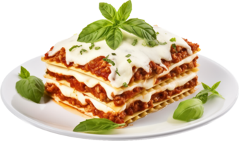 lasagne png med ai genererad.