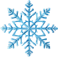 Snowflake png with AI generated.