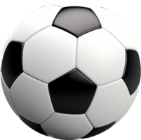 Soccer ball png with AI generated.