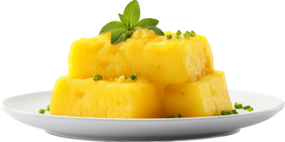 Polenta png with AI generated.