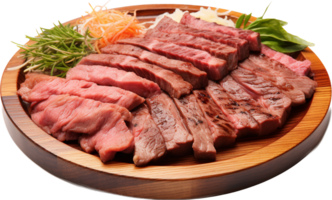 Yakiniku png with AI generated.