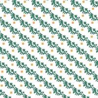 Jamdani sari border pattern design. Vector seamless fabric pattern design.