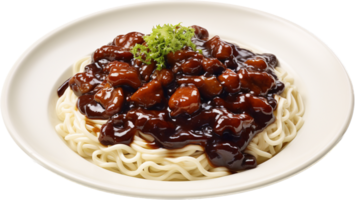 jajangmyeon png com ai gerado.