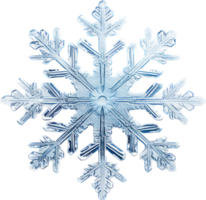 Snowflake png with AI generated.