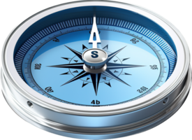 Compass png with AI generated.