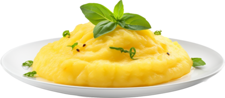 polenta png avec ai généré.