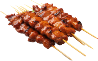 Satay png mit ai generiert.