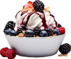 Bingsu png with AI generated.