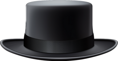 Top hat png with AI generated.