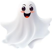 Ghost png with AI generated.