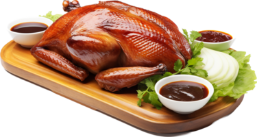 Peking duck png with AI generated.