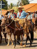 Apore, Goias, Brazil - 05 07 2023 Horseback riding event open to the public photo