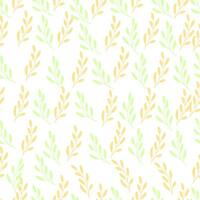 seamless natural leaf pattern in the background vector