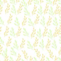 seamless natural leaf pattern in the background vector