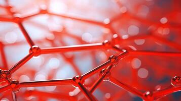 Medical studies of molecular structures. Science in the service of human. Technologies of the future in our life. molecule of medicine model, illustration photo