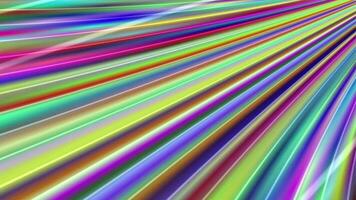 Colorful Rainbow Bridge Animation Loop video