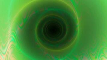 psicodélico singularidad gusano agujero negro agujero verde lazo video