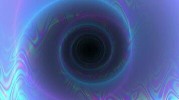 psicodélico singularidad gusano agujero negro agujero azul lazo video