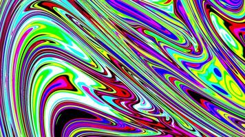 Psychedelic Distortion Wave Ripple Multi Color Loop III video