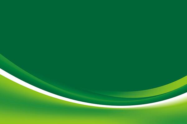 Smooth Green Curve Background Design
