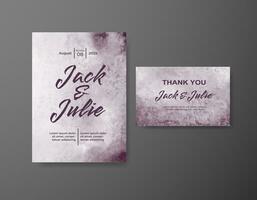 Save the date with watercolor background. Design for your invitation. vector