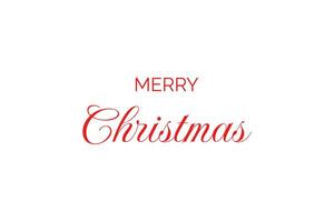Merry Christmas, calligraphic hand lettering isolated on a white background. Vector holiday illustration elements. Merry Christmas calligraphic script