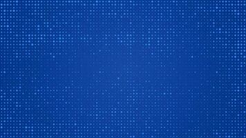 Abstract geometric background of squares. Blue pixel background with empty space. Vector illustration.