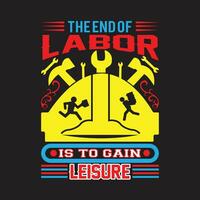 labor día camiseta diseño, mano de obra día manojo, contento labor día , vector