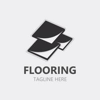 Flooring Logo design, custom Layer Vector elegant business store building template